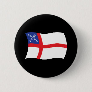 Amerikaanse Episcopaalse Kerk Vlag Knop Ronde Button 5,7 Cm
