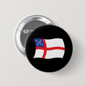 Amerikaanse Episcopaalse Kerk Vlag Knop Ronde Button 5,7 Cm (Voorkant /achterkant)