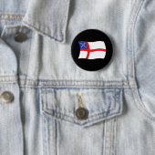 Amerikaanse Episcopaalse Kerk Vlag Knop Ronde Button 5,7 Cm (In situ)