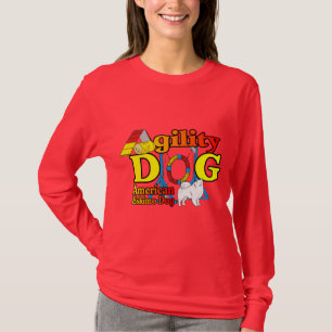 Amerikaanse Eskimo Dog Agility Gifts T-shirt