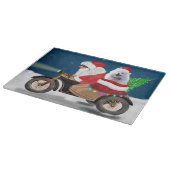 Amerikaanse Eskimo Dog kerstkerstkerstkerstkerstma Snijplank (Hoek)