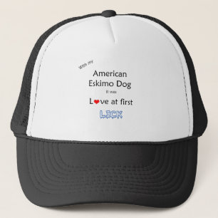 Amerikaanse Eskimo Dog Lick Design Trucker Pet