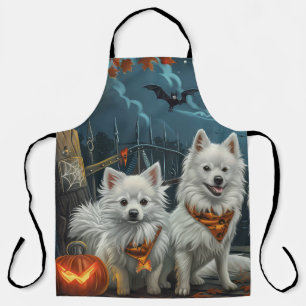Amerikaanse Eskimo Halloween Griezelig Schort