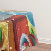 Amerikaanse Eskimo Holiday Baking: feestelijke ker Tafelkleed (Voorbeeld)