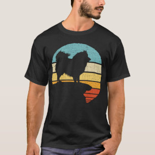 Amerikaanse Eskimo Hondenretro  Hondenpuppy Eigena T-shirt