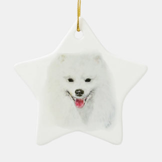 Amerikaanse Eskimo Keramisch Ornament