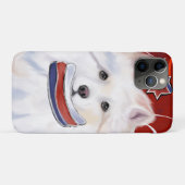 Amerikaanse Eskimohond Case-Mate iPhone Case (Achterkant (horizontaal))