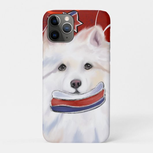 Amerikaanse Eskimohond Case-Mate iPhone Case (Achterkant)