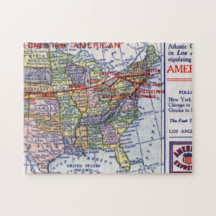 AMERIKAANSE EXPRESS SHIPPING LEGPUZZEL