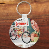 Amerikaanse favoriete fiets sleutelhanger (Voorkant)