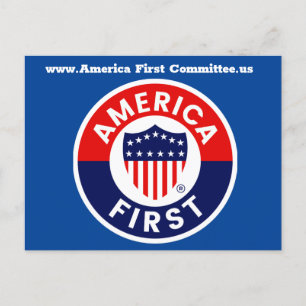 Amerikaanse First Committee Briefkaart