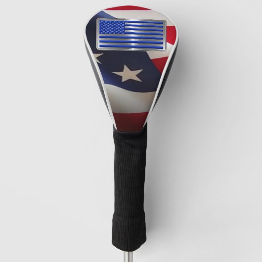 Amerikaanse first responder golfheadcover (Voorkant)