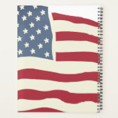 Amerikaanse Flag Agenda Planner 2024 (Achterkant)