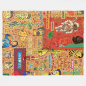 Amerikaanse fleece deken (Voorkant (Horizontaal))