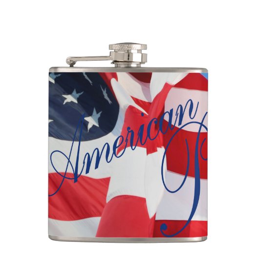 Amerikaanse fles heupfles (Voorkant)