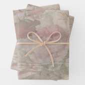 Amerikaanse florale decoupage compilatie inpakpapier vel (In situ)