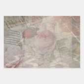 Amerikaanse florale decoupage compilatie inpakpapier vel (Voorkant)