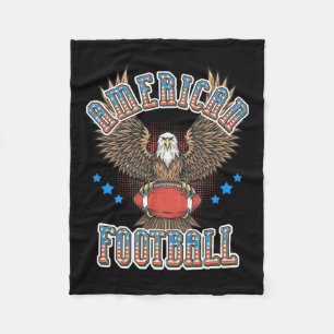 Amerikaanse Football Amerikaanse vlag Fleece Deken