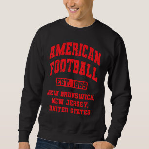 AMERIKAANSE FOOTBALL ATHLITISCHE SPORTSVERTRAGING TRUI