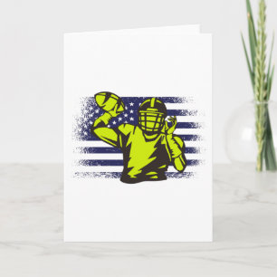 Amerikaanse Football Fan Jersey Shirt Verenigde St Kaart