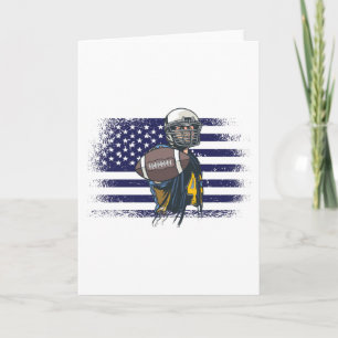 Amerikaanse Football Fan Jersey Shirt Verenigde St Kaart