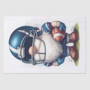 Amerikaanse Football Gnome Tissuepapier