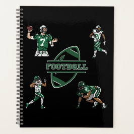 Amerikaanse Football Lover Calendar Planner