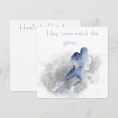 AMERIKAANSE FOOTBALL PLAYER 1 KAART (Voorkant / Achterkant)