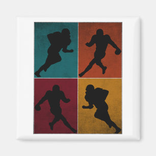 -Amerikaanse Football Player-cadeau Magneet