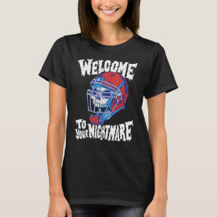 Amerikaanse Football Skull Halloween Skeleton Mann T-shirt