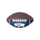 Amerikaanse football Wyoming vlag (Voorkant)