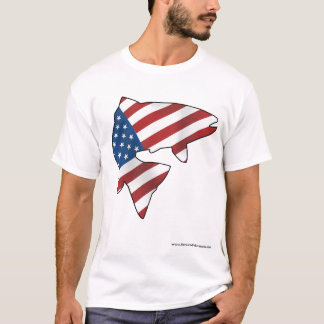 Amerikaanse forel t-shirt