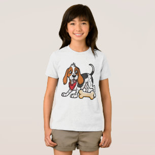 Amerikaanse Foxhound: Bone On The Mind Tri-Blend Shirt