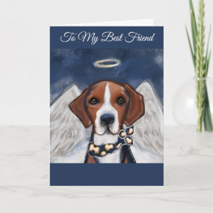 Amerikaanse Foxhound Engel Kaart