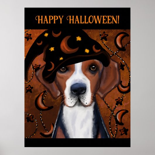 Amerikaanse Foxhound Poster (Voorkant)