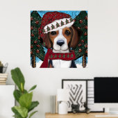 Amerikaanse Foxhound Poster (Thuiskantoor)