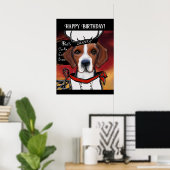 Amerikaanse Foxhound Poster (Thuiskantoor)