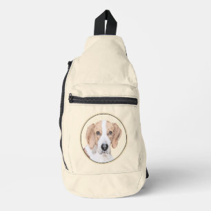Amerikaanse Foxhound Red Walker Mooie Schildering Sling Bag