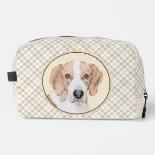 Amerikaanse Foxhound Red Walker Mooie Schildering Toilettasje