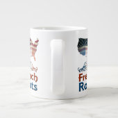 Amerikaanse Franse rots Jumbo Beker (Achterkant)