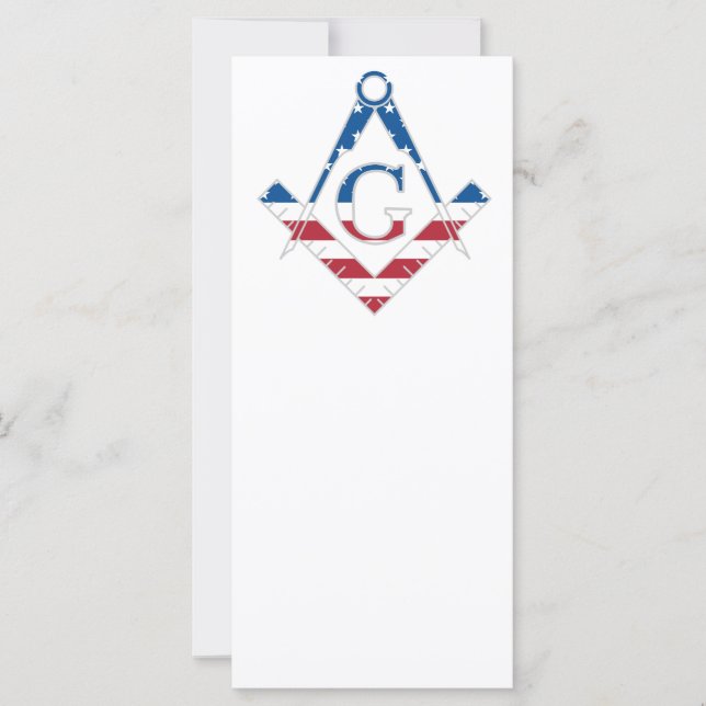 Amerikaanse Freemasonic-symbool (Voorkant)