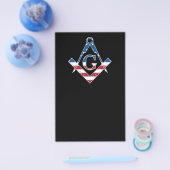 Amerikaanse Freemasonic-symbool Flyer (Enkel)