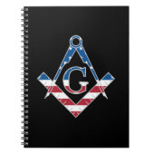 Amerikaanse Freemasonic-symbool Notitieboek (Voorkant)