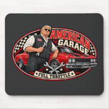 Amerikaanse Garage Vol Gas Trui met Kap