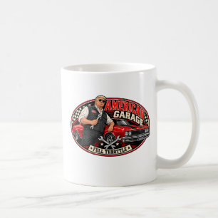 Amerikaanse Garage Vol Gas Tweekantige Koffie Koffiemok