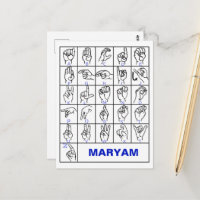 Amerikaanse Gebarentaal Alfabet, ASL Doof