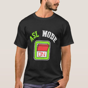 Amerikaanse Gebarentaal Asl Ik Ben Dove Bewustzijn T-shirt