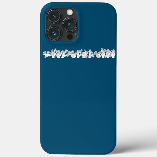 Amerikaanse gebarentaal ASL-psycholoog Case-Mate iPhone Case (Achterkant)