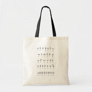 Amerikaanse gebarentaal (ASL) Tote Bag