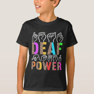 Amerikaanse Gebarentaal Dove Bewustwording 3  T-shirt